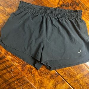 Asics Women's Black Athletic Shorts